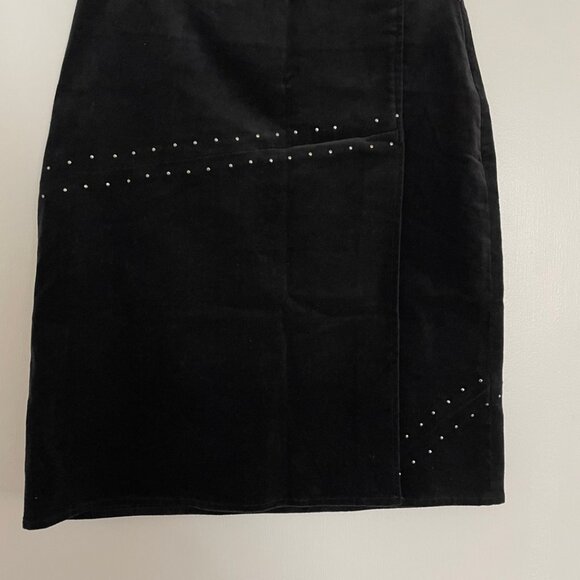 Vintage Esprit Faux-Wrap Mini Skirt - Picture 6 of 6